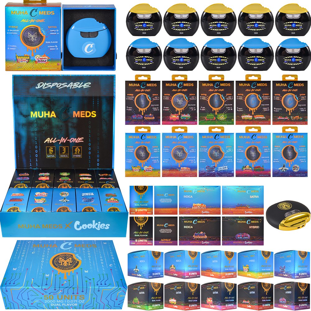 Muha Meds x Cookies Collab 2g Disposable Muha x Cookies Collab 2g Disposable